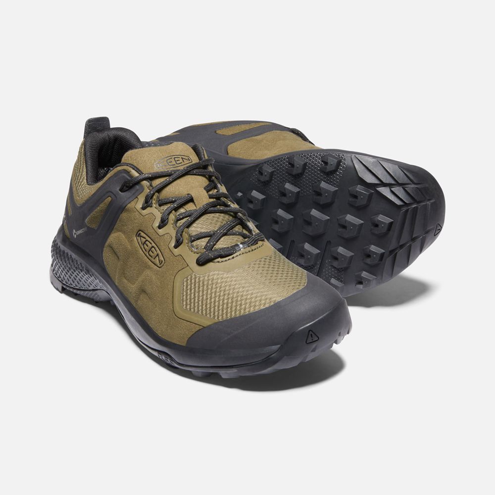 Keen Wandelschoenen Heren Olijfgroen/Zwart - Explore Waterproof - 08439-EZAV